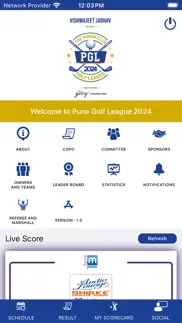 poona golf league 2024 iphone screenshot 1