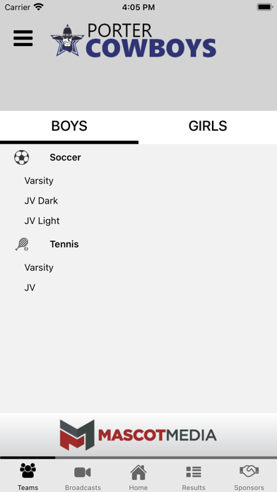 Brownsville ISD Athletics Screenshot