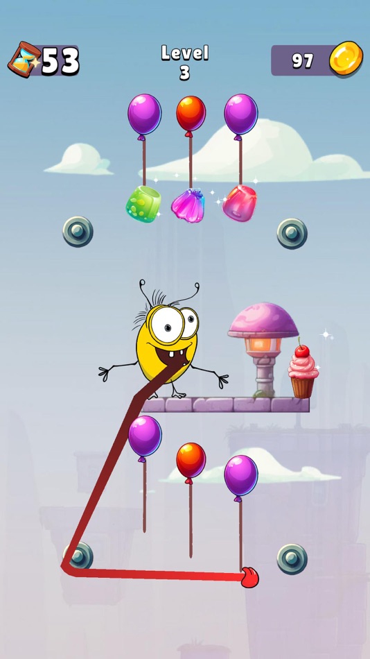 #2. Chomp Gum (iOS) 由: Emrah Arikan