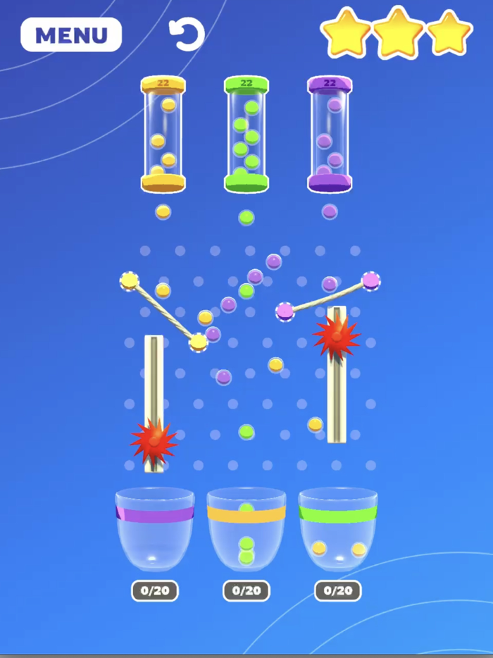 Rubber Bouncy Color Balls