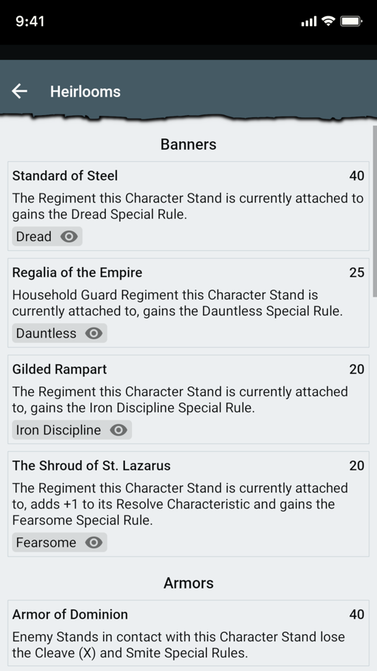 #4. Conquest Companion App (iOS) 由: Para Bellum Games