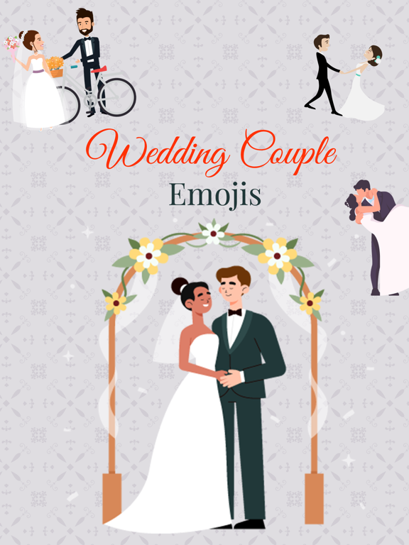 Screenshot #4 pour Wedding Couple Emoji's