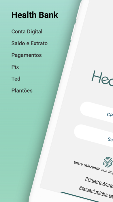 HealthBank App Screenshot