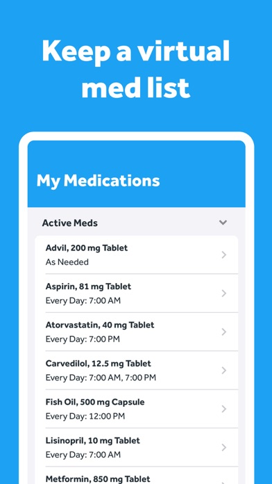 EveryDose: Medication Reminder Screenshot