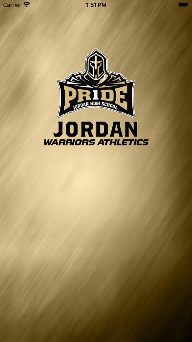 Jordan Warriors Athletics Screenshot