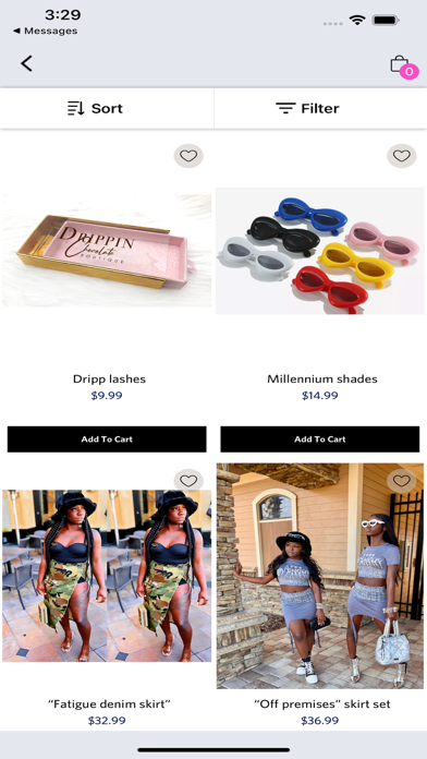 Drippin Chocolate Boutique. Screenshot