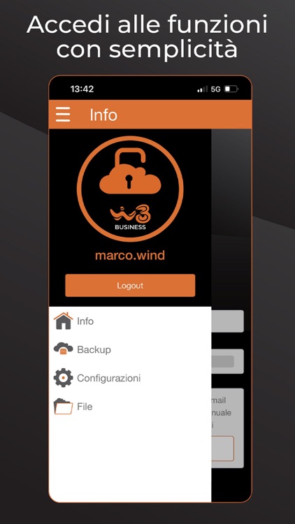 WINDTRE Secure Backup