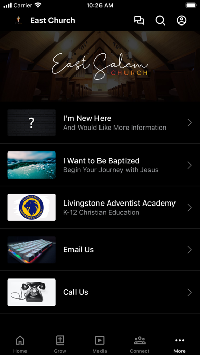 East Salem Church Screenshot