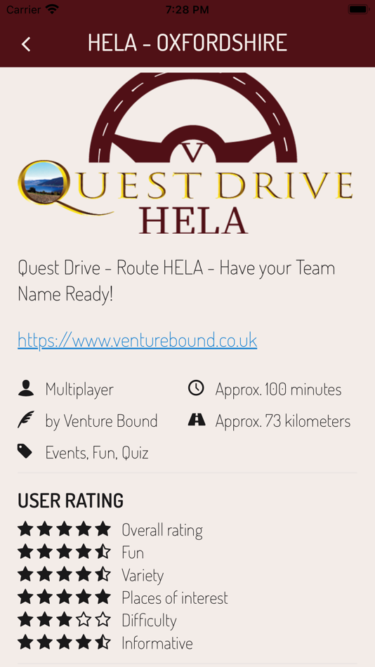 #2. Quest Drive (iOS) 由: Venture Bound LTD