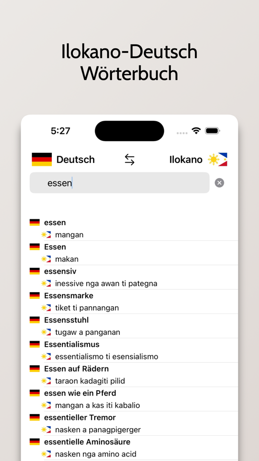#1. Ilokano-Deutsch Wörterbuch (iOS) Bởi: FB PUBLISHING LLC
