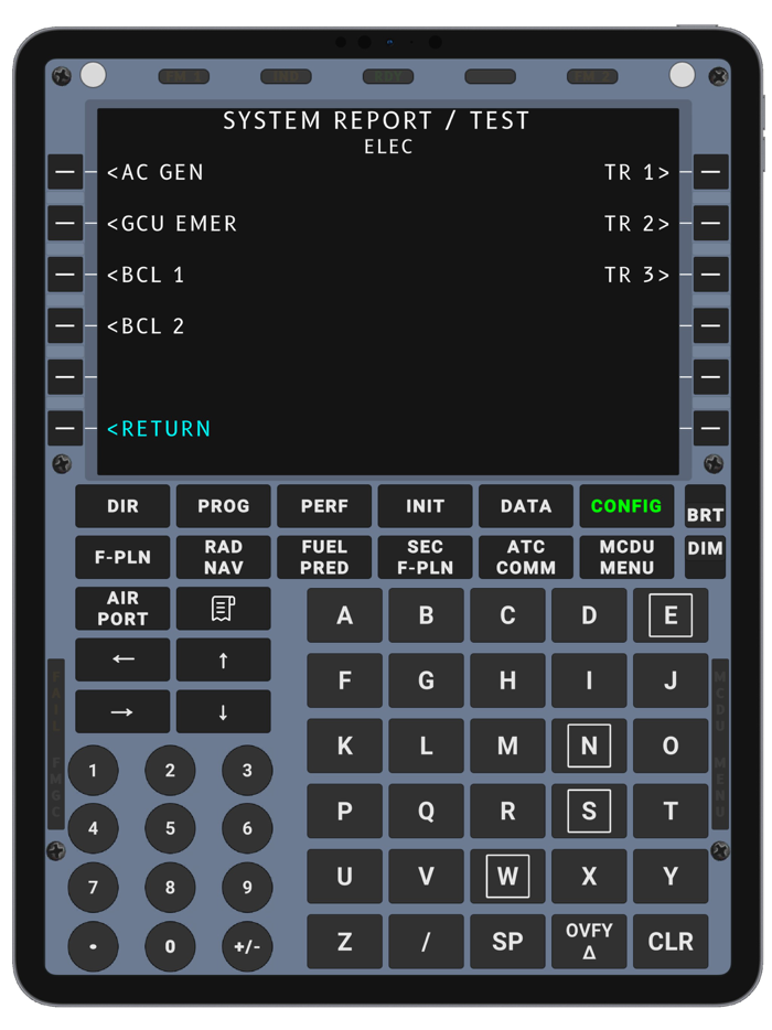 A320 CFDS Trainer Lite