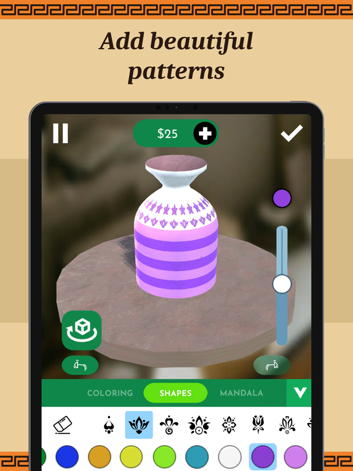 Pottery Games- Paint Clay Pots