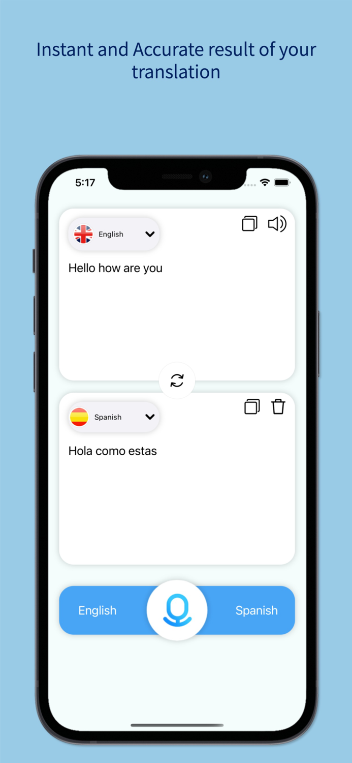Speak and Translate App