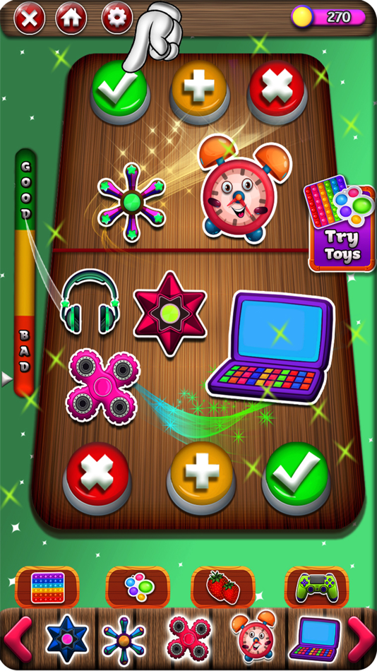 #5. Fidget Pop It Toy Trading Game (iOS) 来自: Qamar Nawaz