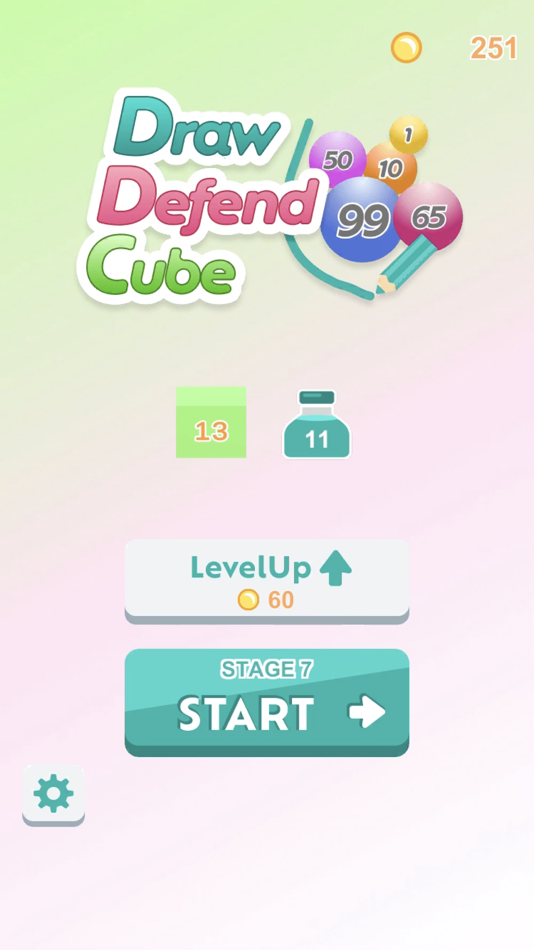 #1. Draw Defend Cube (iOS) By: ORSO Inc.