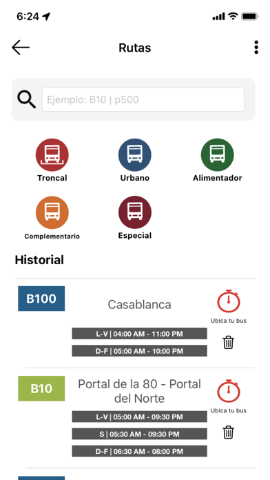 TransMi App Screenshot