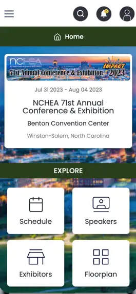 Game screenshot NCHEA Events apk