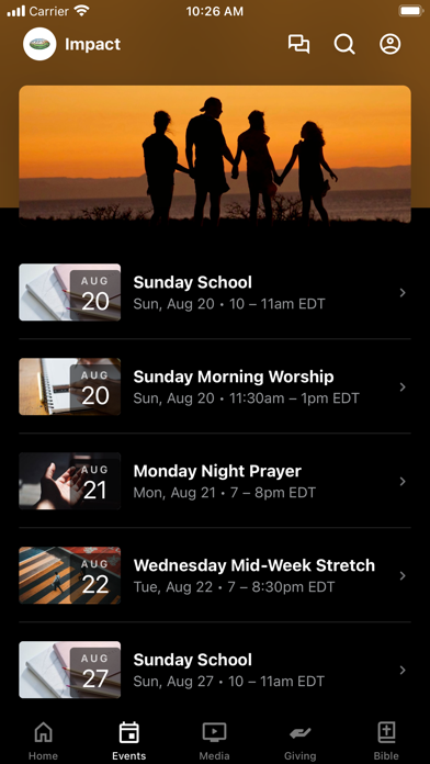 ImpactEvangelisticCenterCOGIC Screenshot