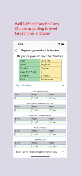 Game screenshot Gym Workout Planner 2022 hack