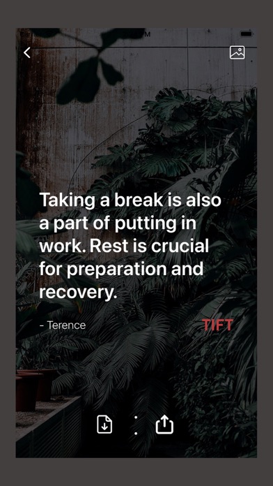 TIFT - Quotes & Affirmations Screenshot
