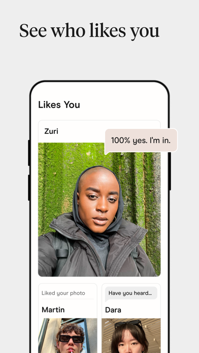 Hinge Dating App: Match & Meet Screenshot