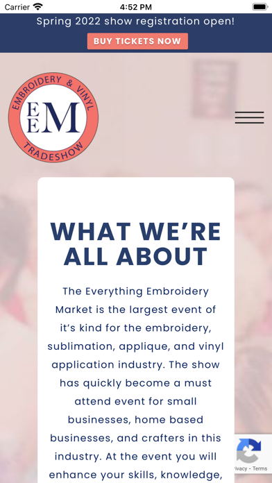 Everything Embroidery Market Screenshot