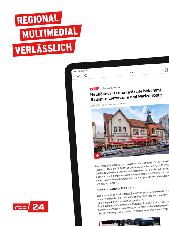 Screenshot #4 pour rbb24 – regionale Nachrichten