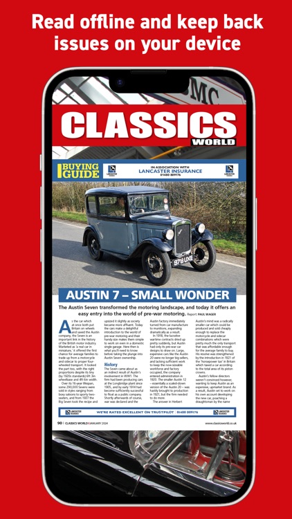 Classics World Magazine screenshot-8