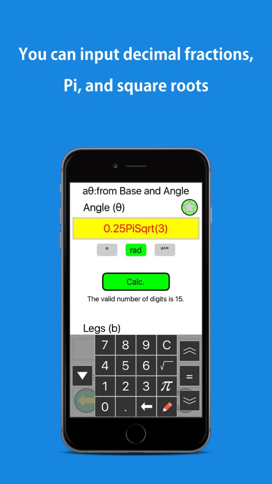 #4. Geometric Calculator X (iOS) Podle: Yoshiaki Onishi