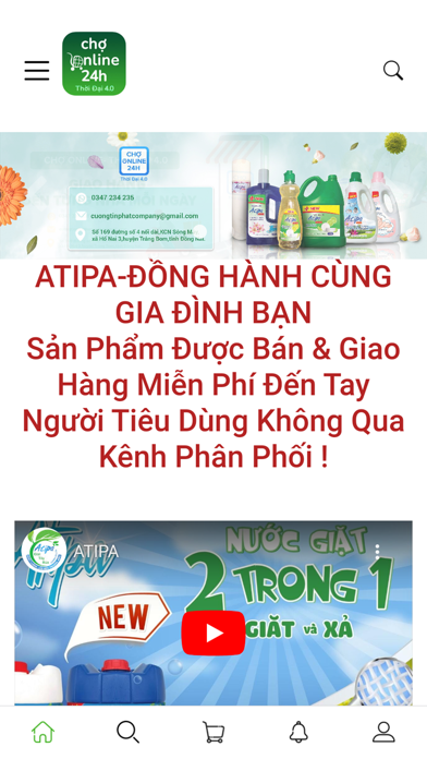 Screenshot #1 pour App Chợ Online 24h