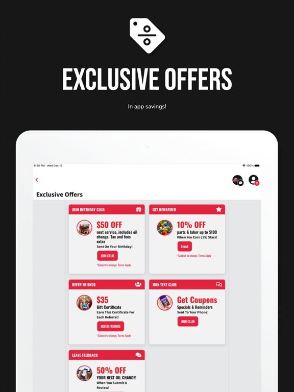 Family Auto Care iPad screenshot 5 - Productivity app