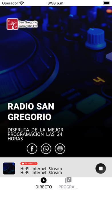 Radio San Gregorio Screenshot