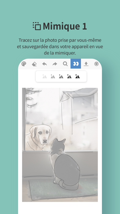 Mimicle-L'émotion et le dessin Screenshot