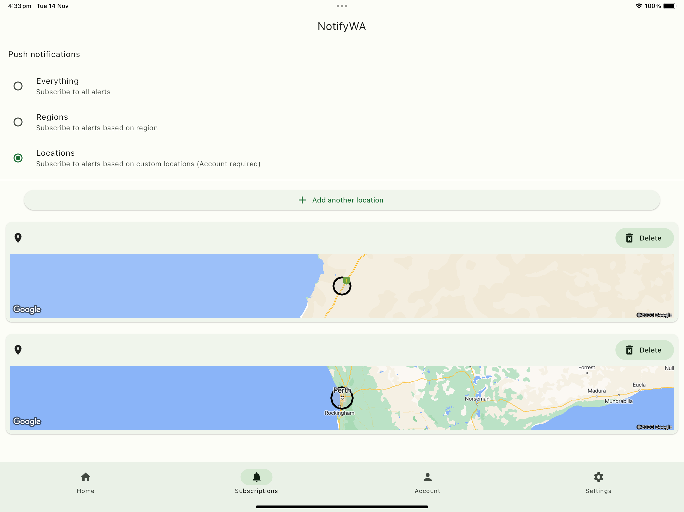 NotifyWA