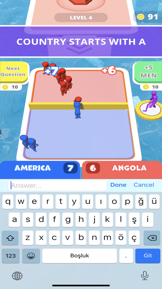 #3. Trivia Push (iOS) 由: Buket Zehir