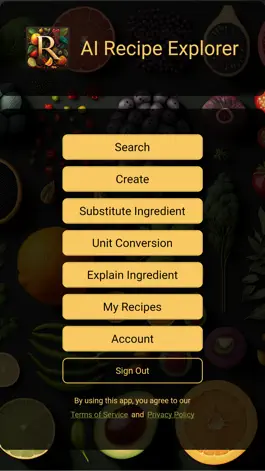 Game screenshot AI Recipe Explorer mod apk