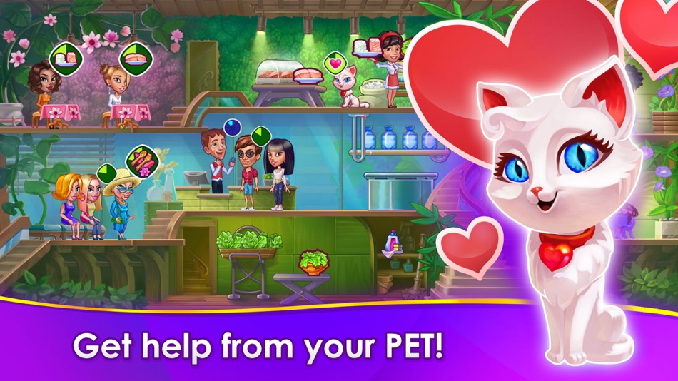 #3. Cafe Dash: Dinner at the Diner (iOS) 由: MAD PIXEL