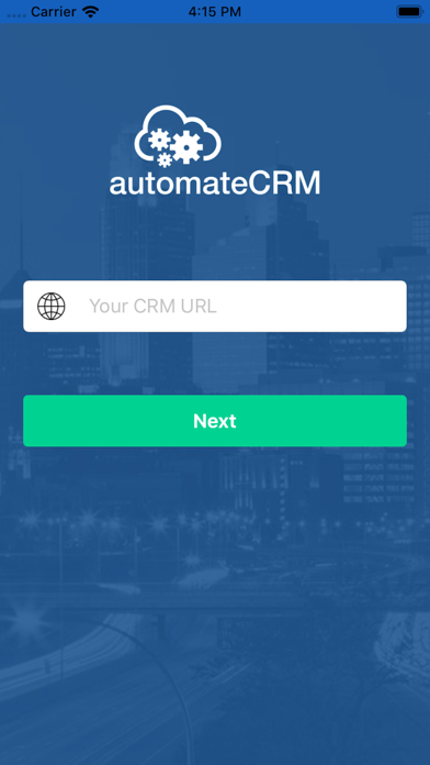 automateCRM Screenshot