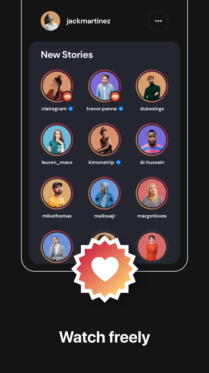 Save and Download Stories