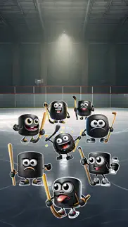 hockey faces stickers iphone screenshot 1