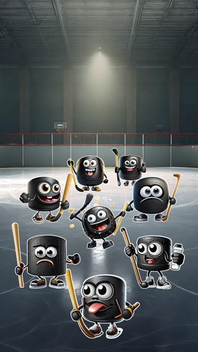 Screenshot #1 pour Hockey Faces Stickers