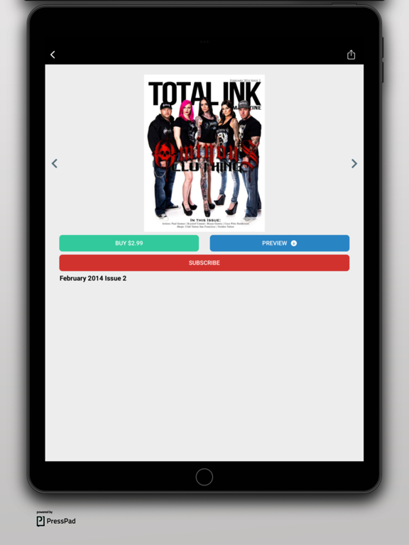 Screenshot #5 pour Total ink: Tattoo Magazine
