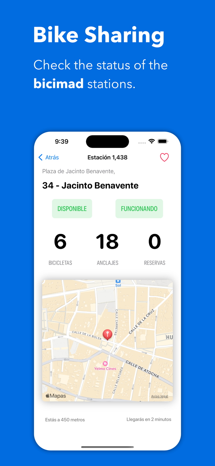 movemad - Madrid EMT and bicimad