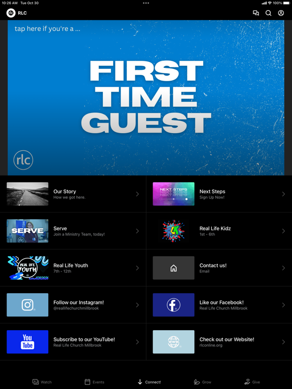 Screenshot #6 pour Real Life Church Millbrook