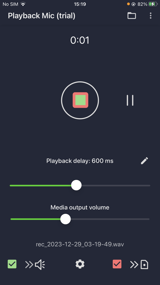 #4. Playback Mic (iOS) 由: Tomaz Ravljen
