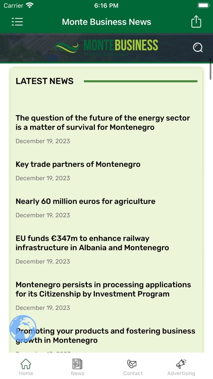 Monte Business News screenshot-3