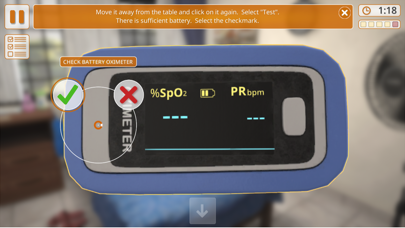 HomeCare Vital Signs Screenshot