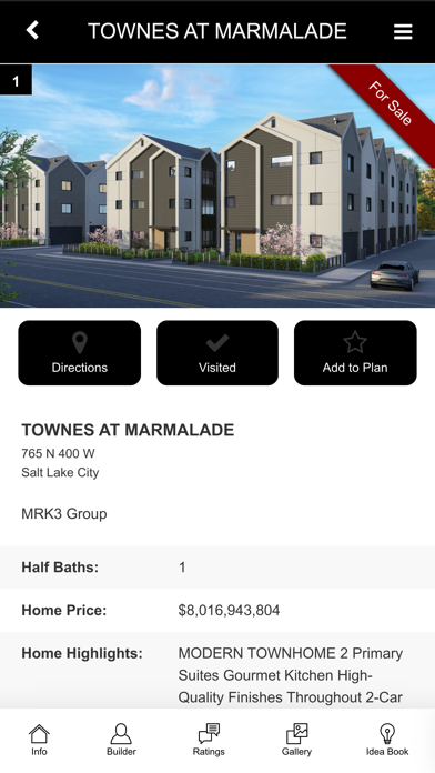 Salt Lake Parade of Homes Screenshot