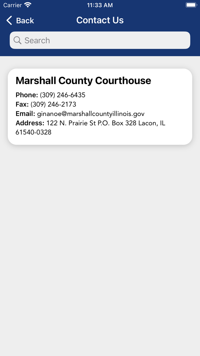 Marshall County Circuit Clerk