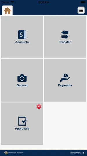 Partners Bank Business Banking screenshot 3